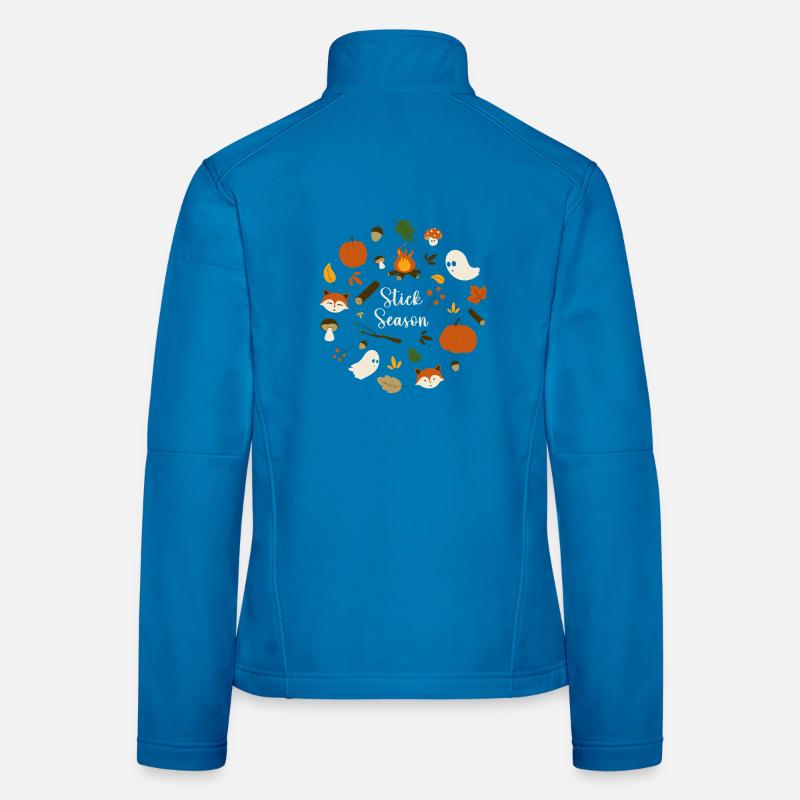 Saison des bâtons Veste en tissu softshell Femme