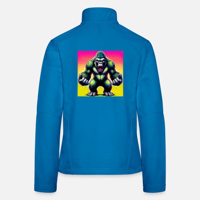 Gorilla Frauen Softshelljacke
