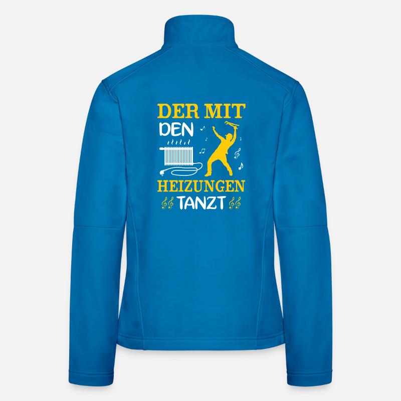 Heating Engineer Heating Construction Plumber Plumber Women's Softshell Jacket