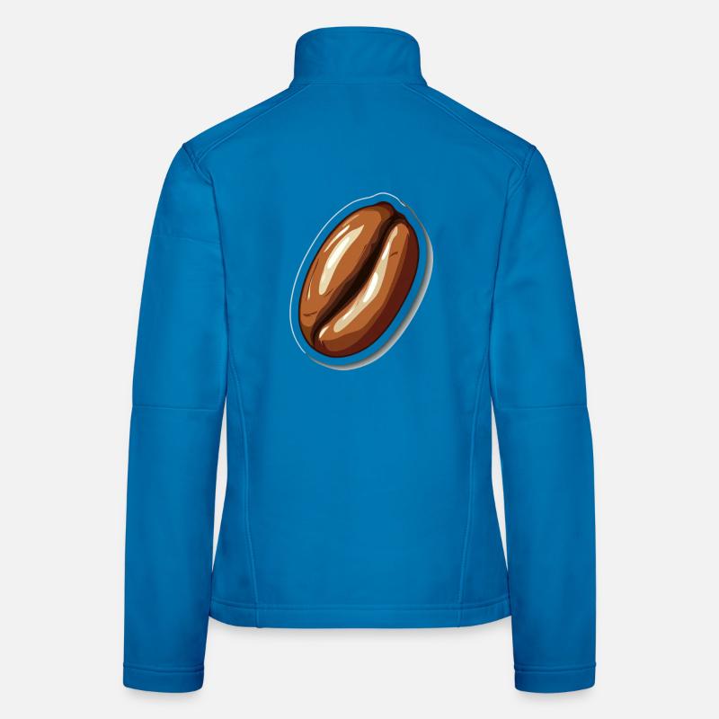 Kaffee Frauen Softshelljacke