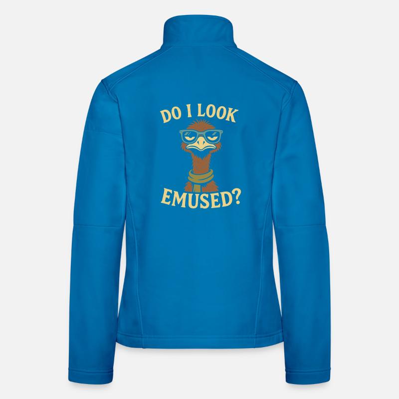 Sehe ich verwirrt aus? Frauen Softshelljacke