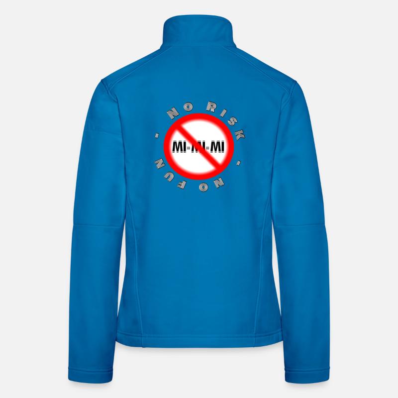 Réalisation RISKO NO FUN MI MI MI Veste en tissu softshell Femme