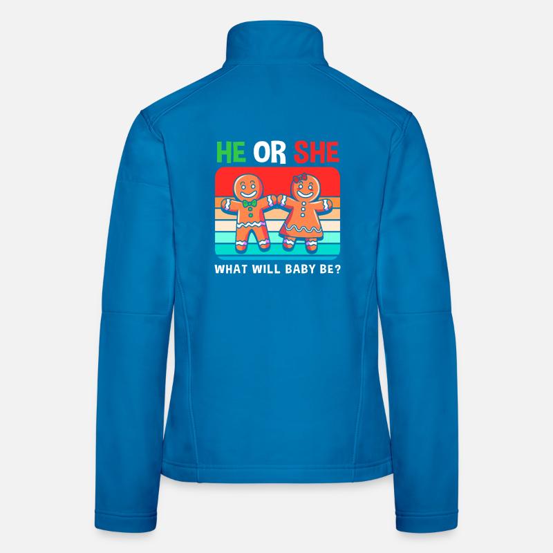 Werdender Papa werdende Väter Weihnachten Frauen Softshelljacke