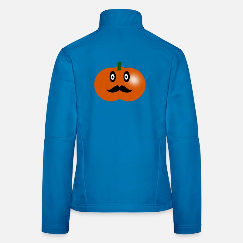 HALLOWEEN. CITROUILLE. CITROUILLE HALLOWEEN. Veste en tissu softshell Femme