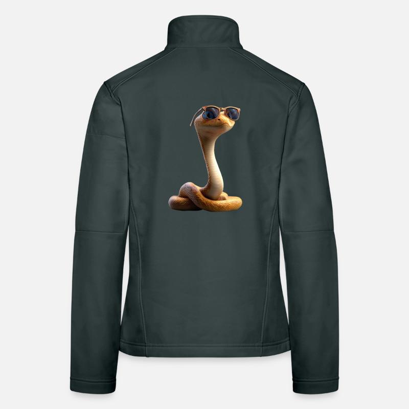 snake, python, cobra, rattlesnake, snakes Women's Softshell Jacket