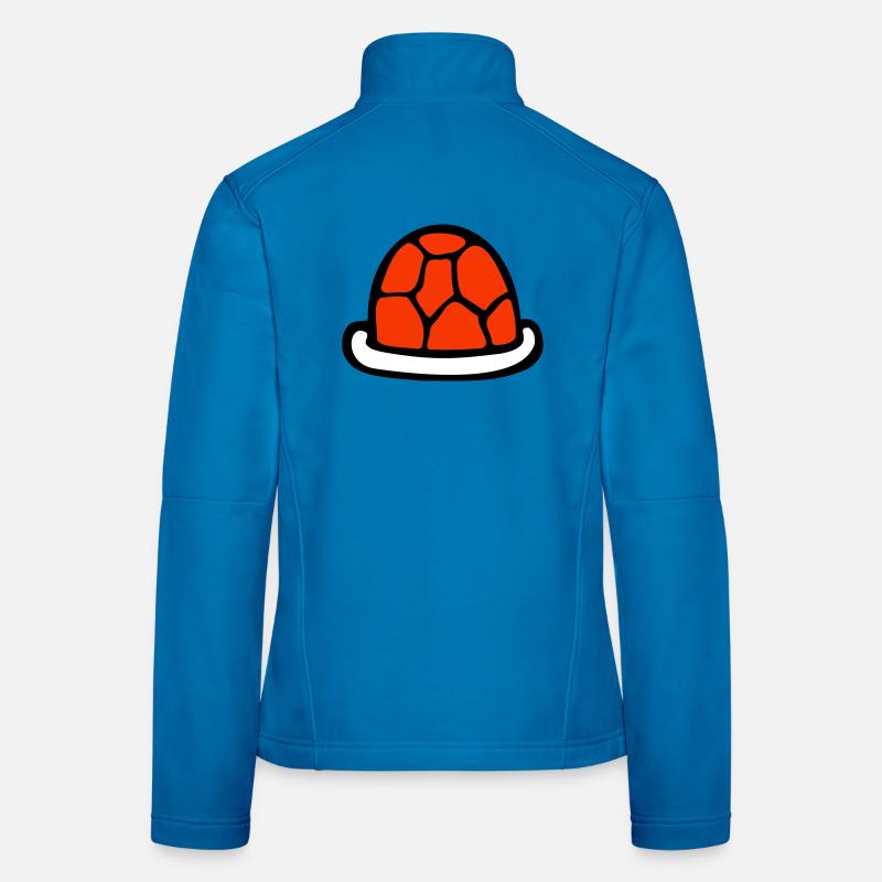 Turtle shell without turtle cute shell Women's Softshell Jacket