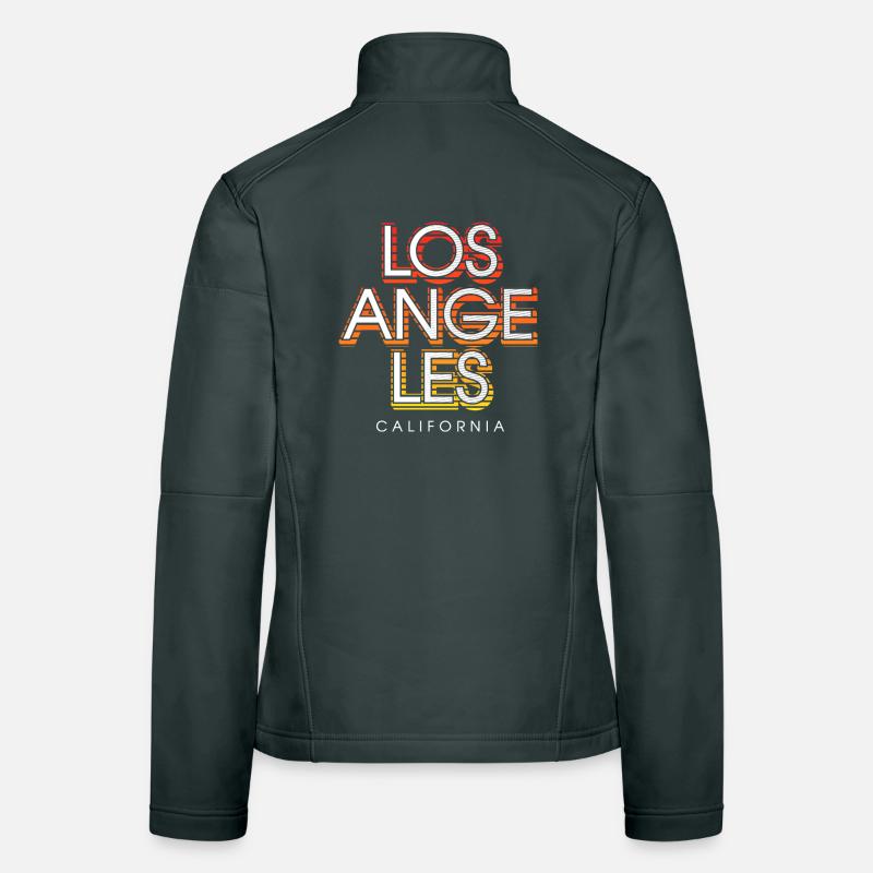 Pacchetto di design dell'amicizia di Los Angeles Giacca softshell da donna