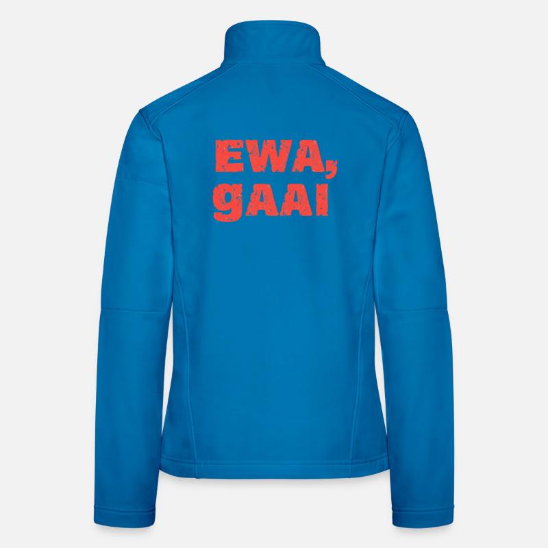 Ewa, Eichelhäher. Antwerpener Sprichwörter Frauen Softshelljacke