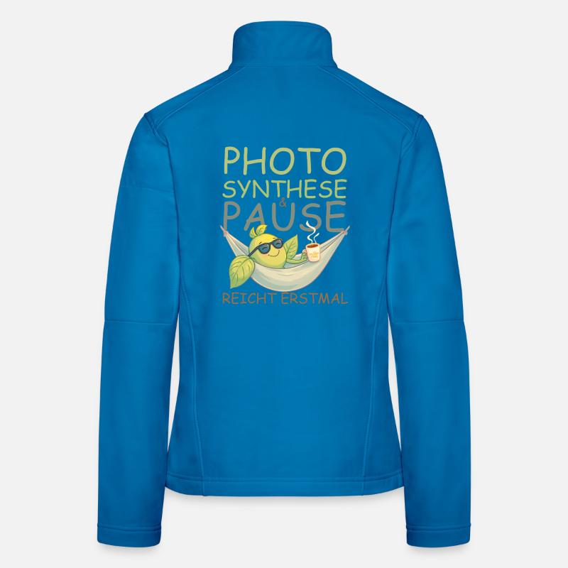 Break, coffee, sunshine – that's enough! Women's Softshell Jacket