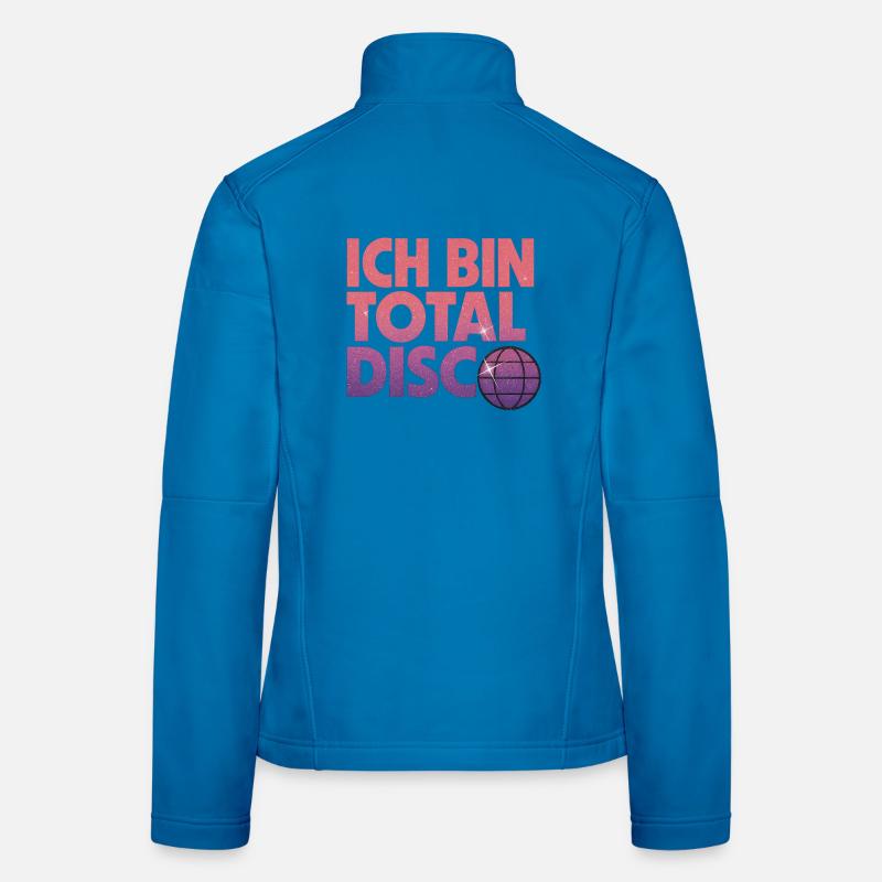 I'm totally disco Women's Softshell Jacket