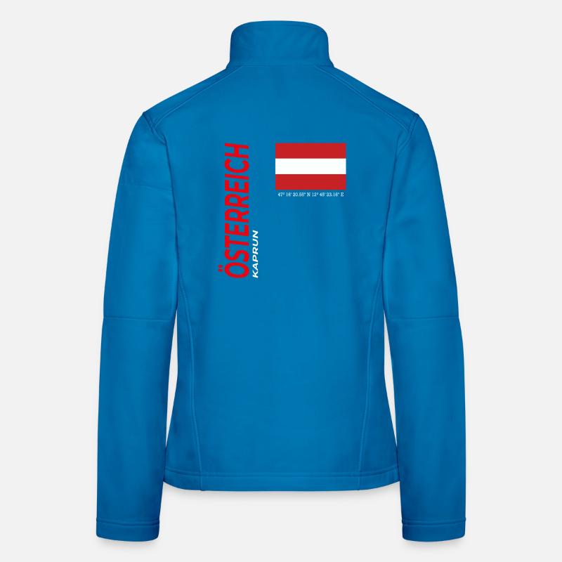 Kaprun Veste en tissu softshell Femme