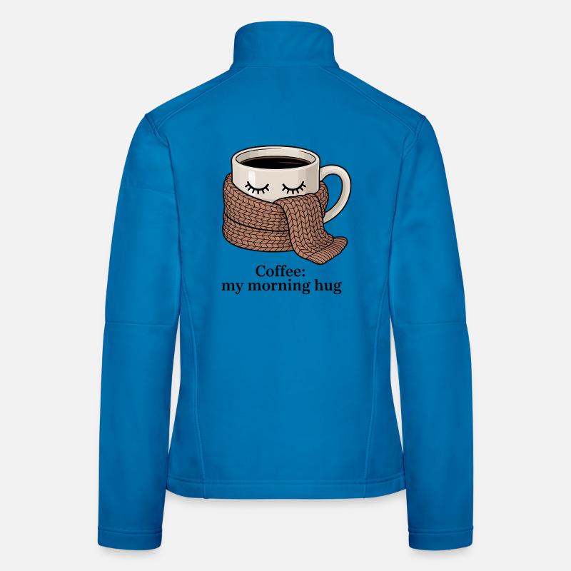 Mug chaud propre écharpe Veste en tissu softshell Femme