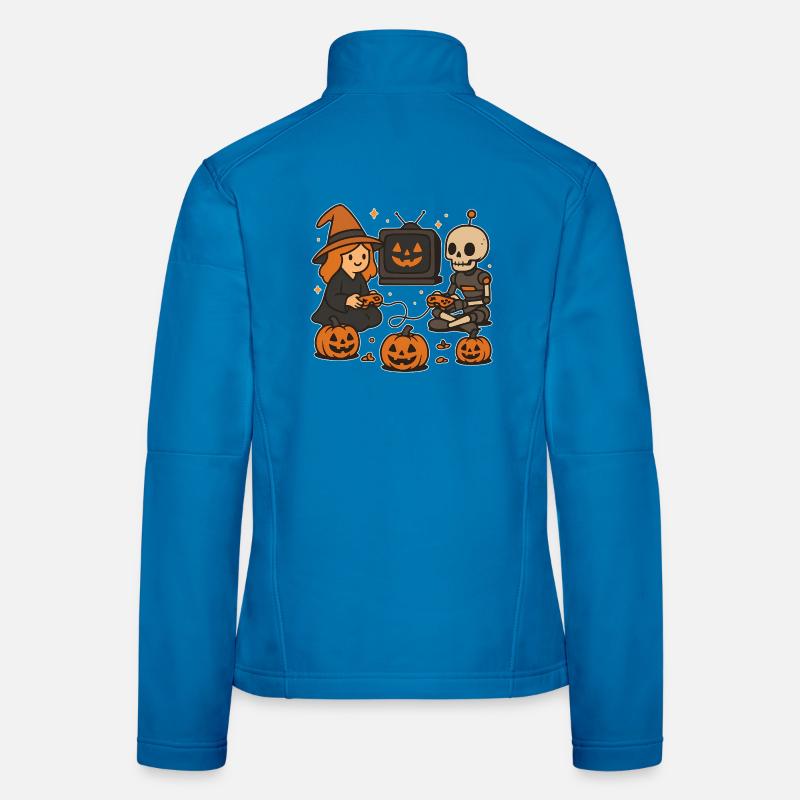 Witches' Night Gaming Duo Women's Softshell Jacket