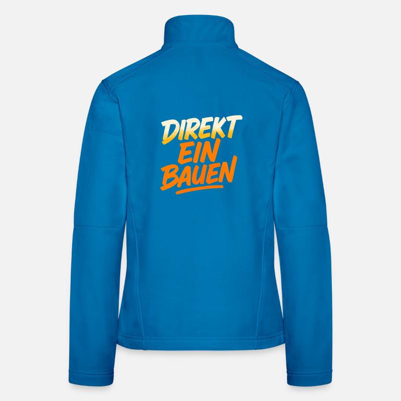 Direkt Einbauen Meme Frauen Softshelljacke