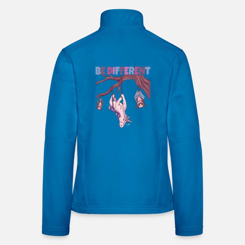 Be Different Einhorn Frauen Softshelljacke