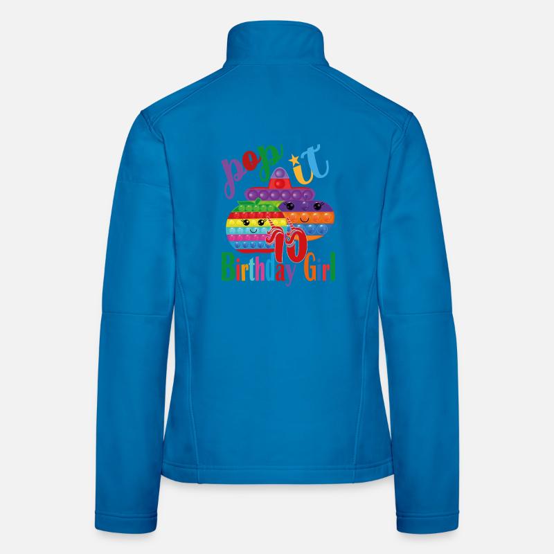 pop-it Geburtstagskind 10 Frauen Softshelljacke