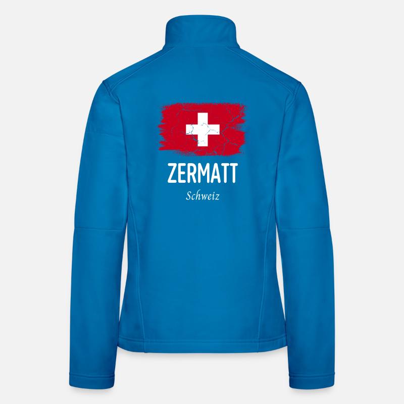 Zermatt Veste en tissu softshell Femme