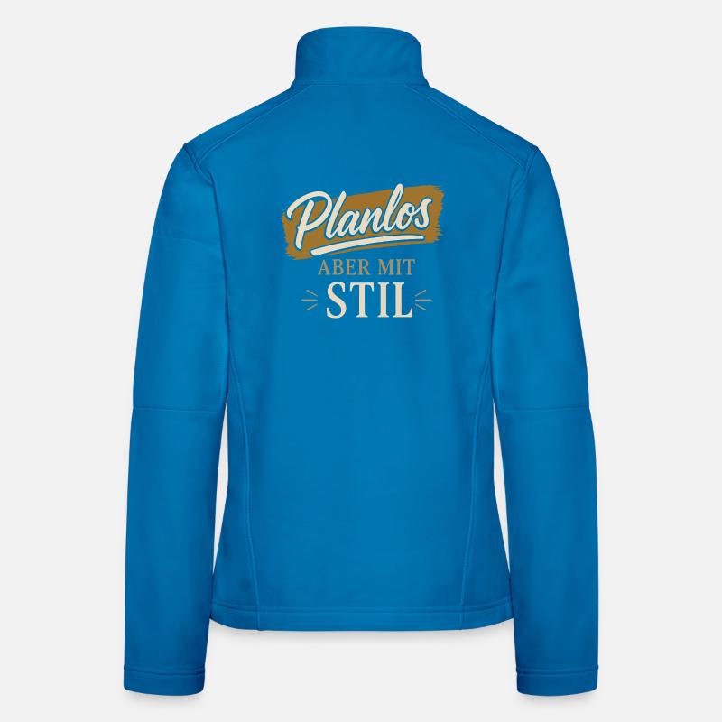 Planlos aber mit Stil Frauen Softshelljacke
