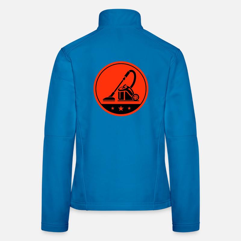 Staubsauger Putzen Frauen Softshelljacke