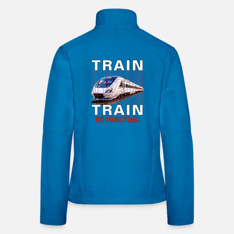 ZUG TRAIN BE PUNCTUAL Women's Softshell Jacket