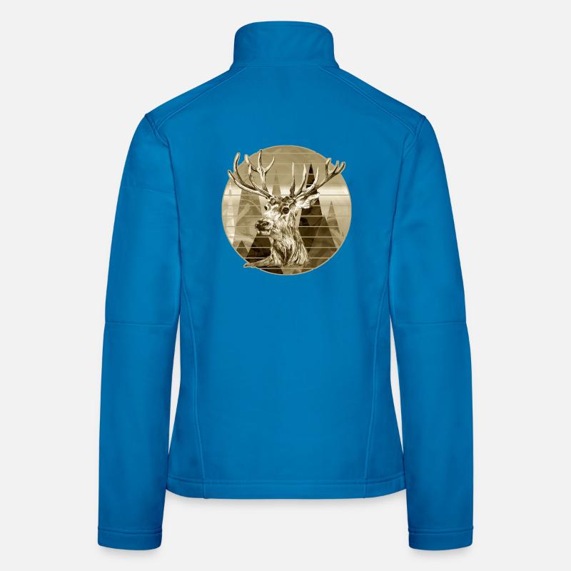 Hirsch Frauen Softshelljacke