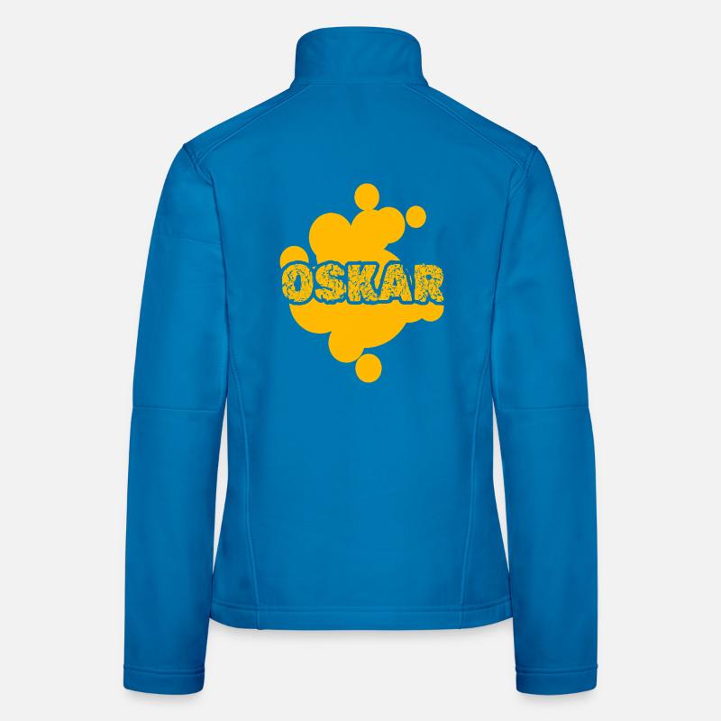 Oskar als Maler Frauen Softshelljacke