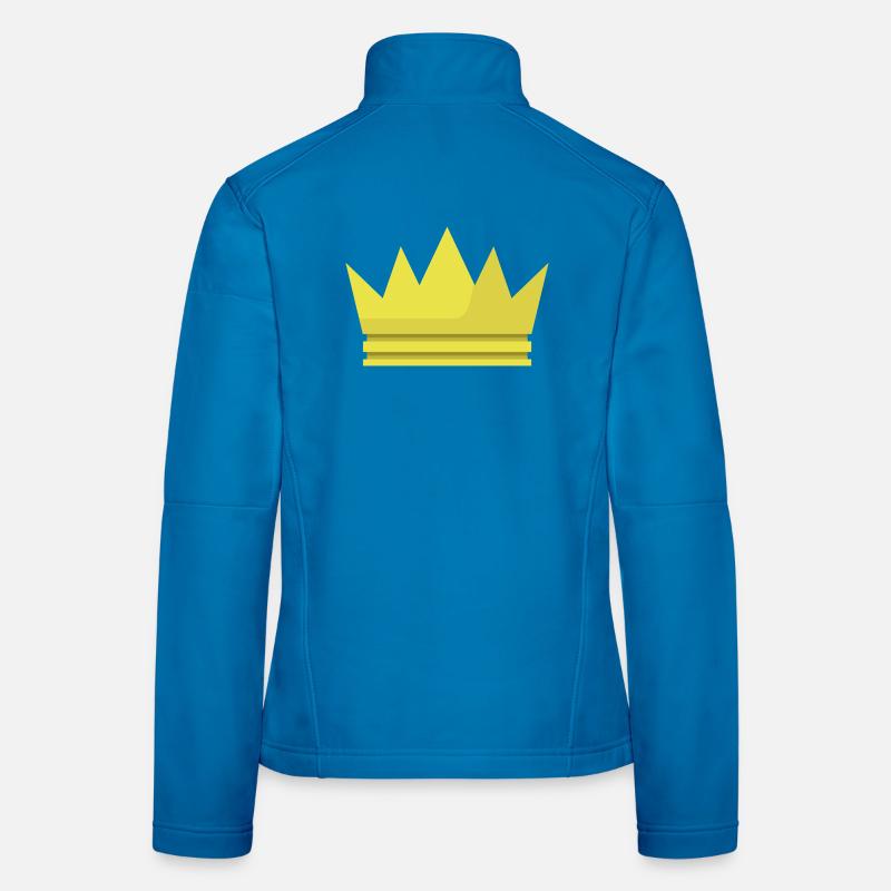 Couronne Veste en tissu softshell Femme