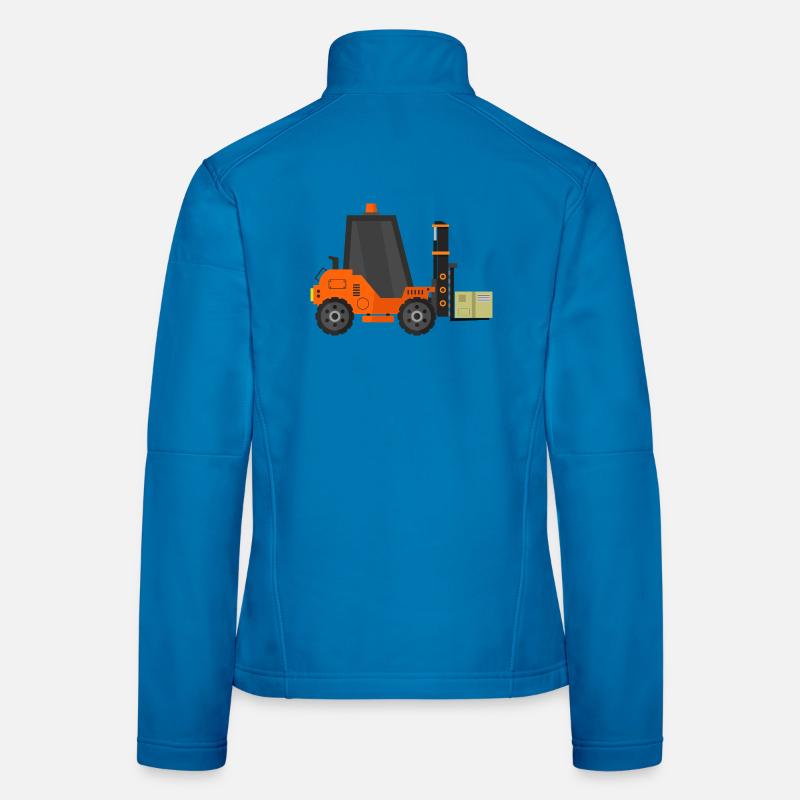 Gabelstapler Frauen Softshelljacke