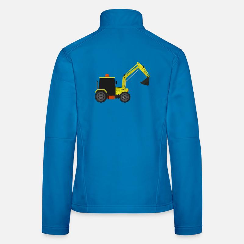 Bagger Frauen Softshelljacke