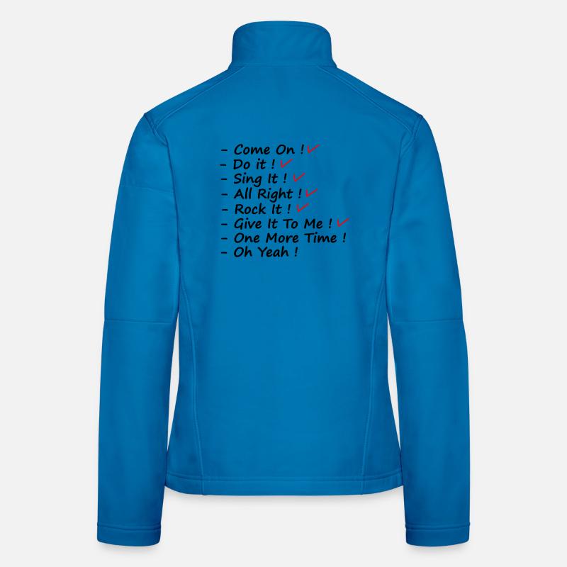 To Do It Women's Softshell Jacket