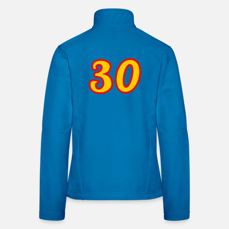 30. 30 YEARS. 30th ANNIVERSARY. 30 YEARS ANNIVERSARY. Women's Softshell Jacket