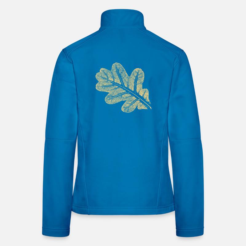 Leaf - Oak / Botany & Nature Women's Softshell Jacket