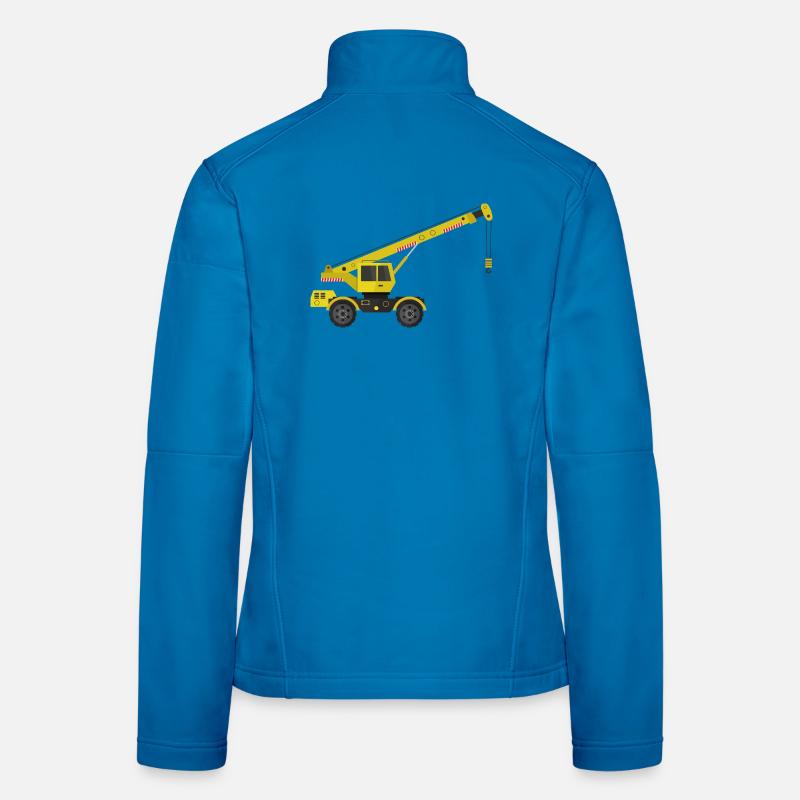 Kranwagen Frauen Softshelljacke