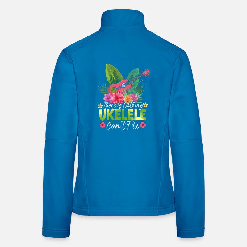 Hawaiian Ukulele Uke There Is Frauen Softshelljacke