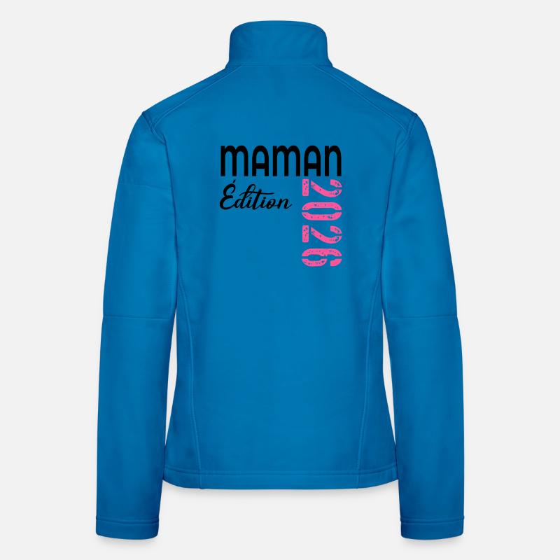 Maman 2026 Veste en tissu softshell Femme
