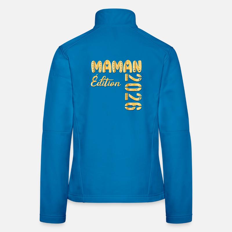 Maman 2026 Édition Veste en tissu softshell Femme
