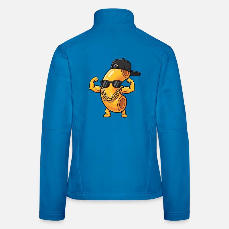 Mac n Cheese lustige Geschenkidee Frauen Softshelljacke