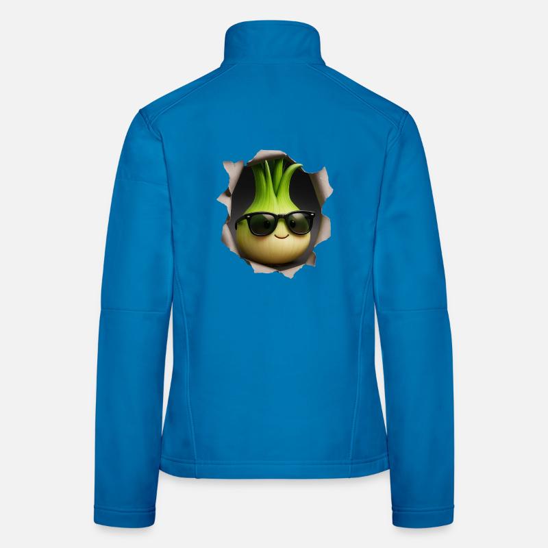 Spring onions onion Women's Softshell Jacket
