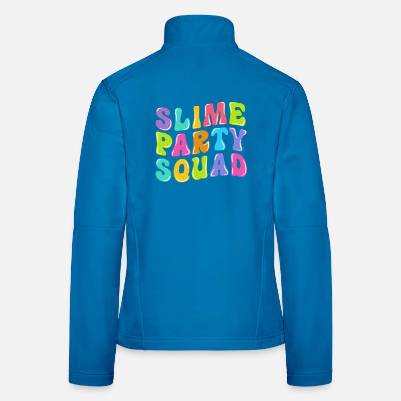 Slimy Slime Slime Women's Softshell Jacket