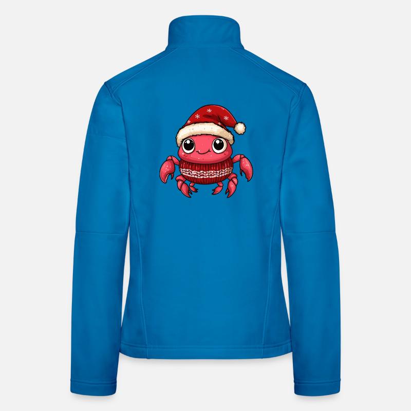 Noël de Crabe Crabe Veste en tissu softshell Femme