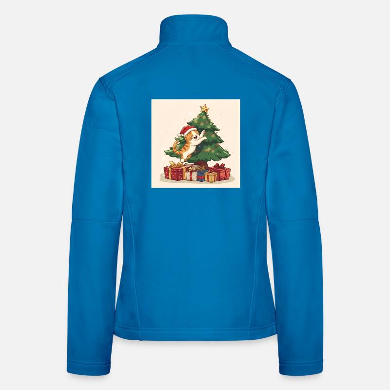 Heure de jeu pour chats Veste en tissu softshell Femme