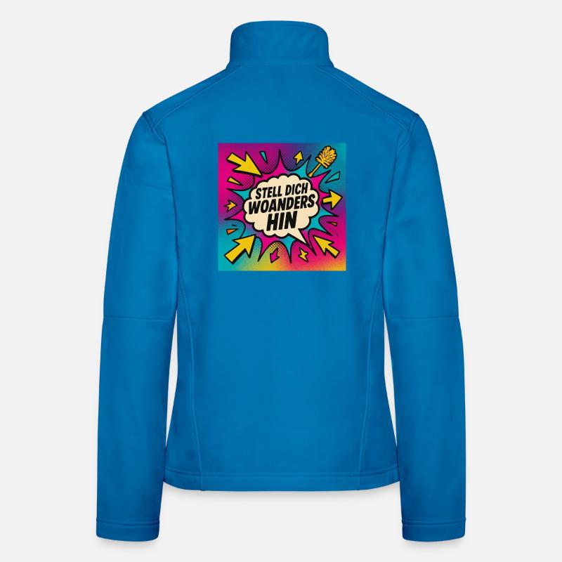 Stand somewhere else Popart Women's Softshell Jacket