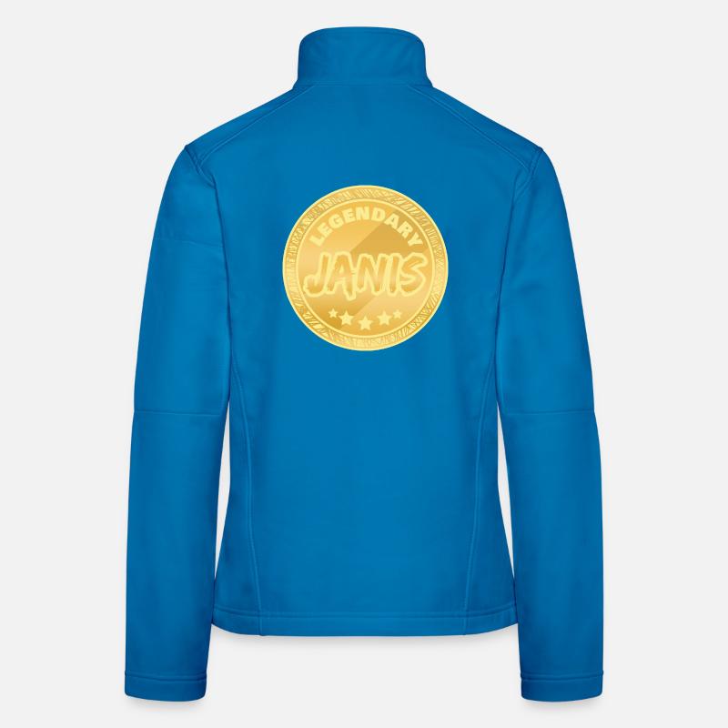 Janis as a first name Women's Softshell Jacket