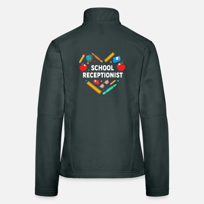 Receptionist Receptionist School Women's Softshell Jacket