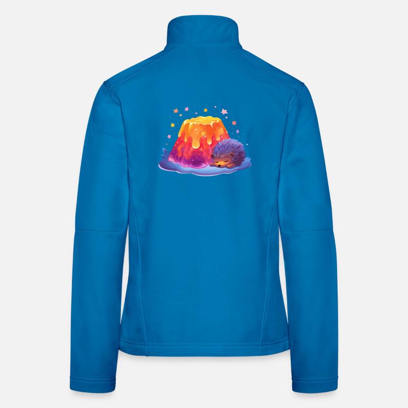 Lava Hill Cuddly Hedgehog Women's Softshell Jacket