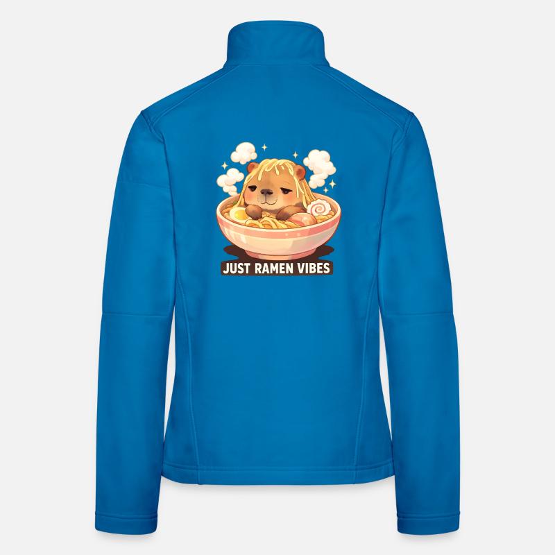 Ramen Capybara  Frauen Softshelljacke
