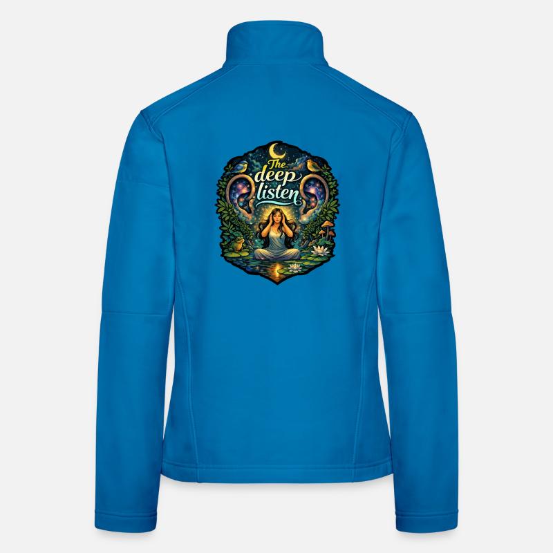 The Deep Listen Celestial Night Women's Softshell Jacket
