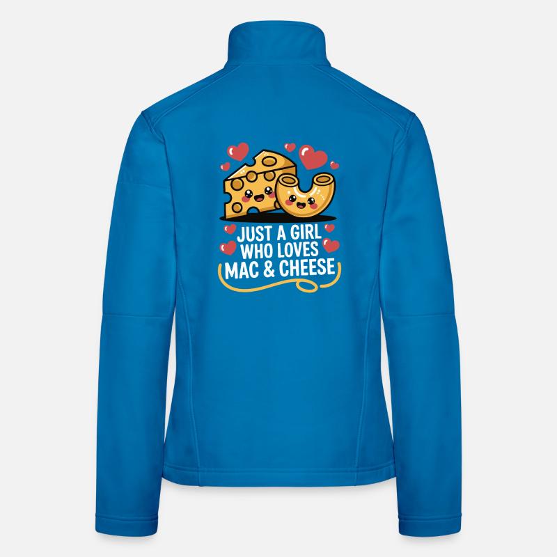 Mac & Cheese Lover - Kawaii Design Women's Softshell Jacket