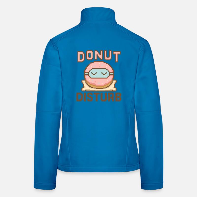 Donut Disturb – Mode Sommeil Doux Veste en tissu softshell Femme