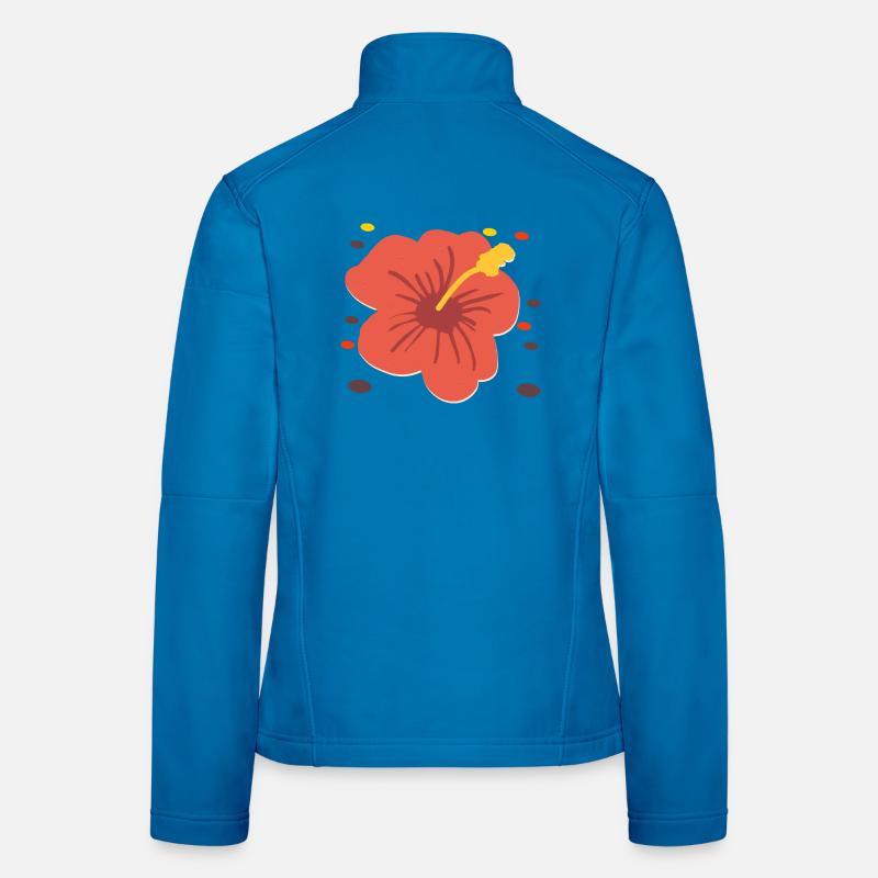 Hibiskus  Frauen Softshelljacke